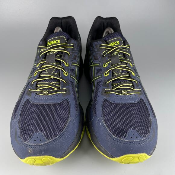 Asics Gel Venture 6 Men\'s 10.5 4E Navy Green Trail Running Shoe Athletic Sneaker main image 7